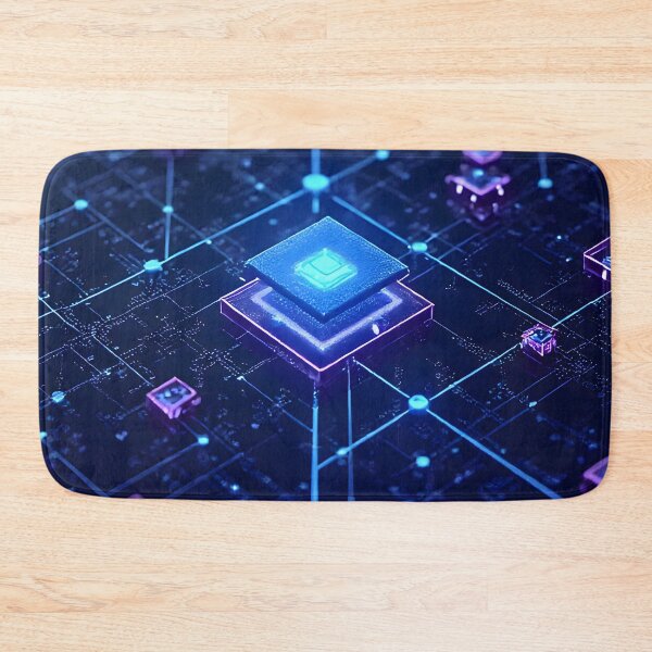 Item preview, Neon Crypto Circuit designed and sold by David c.p JACQUEMET.