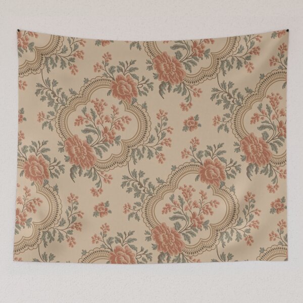 Item preview, Timeless Bloom – Vintage Floral Pattern designed and sold by Ink And Inspire.