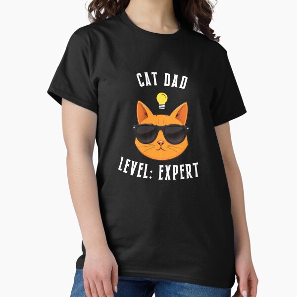 Item preview,  Cat Dad Level: Expert – Cool Cat Face Design designed and sold by storeamerican.