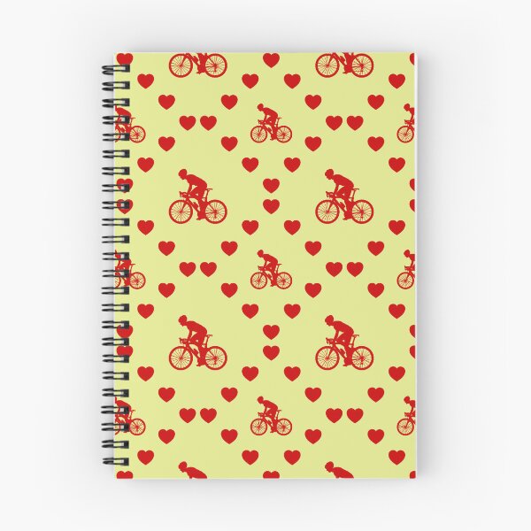 Item preview, Cyclist Nahtlose Herz Muster Cycliste par  Motif coeur sans couture Cyclist Seamless Heart Pattern Ciclista di  Modello a cuore senza cuciture designed and sold by TheIconSmith.