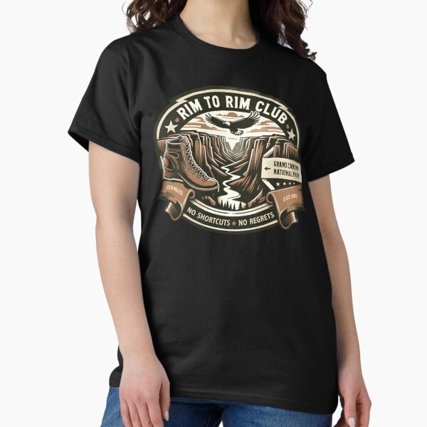 Item preview, Rim to Rim Club – Grand Canyon Trail Badge designed and sold by KZbubble.