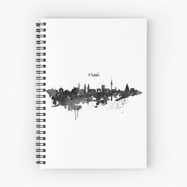 Item preview, Munich Skyline Watercolor designed and sold by caracatita75.