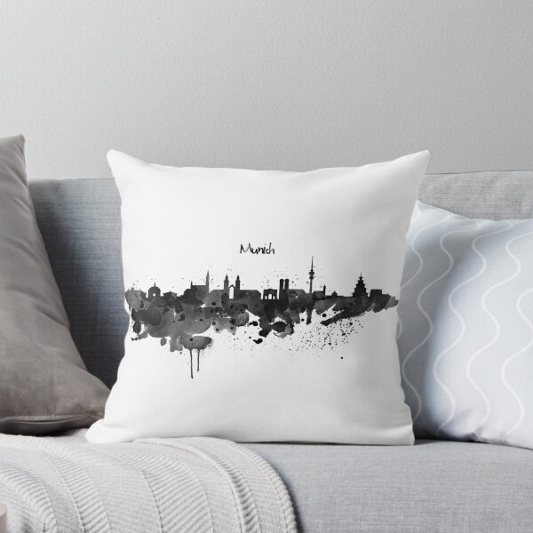 Item preview, Munich Skyline Watercolor designed and sold by caracatita75.