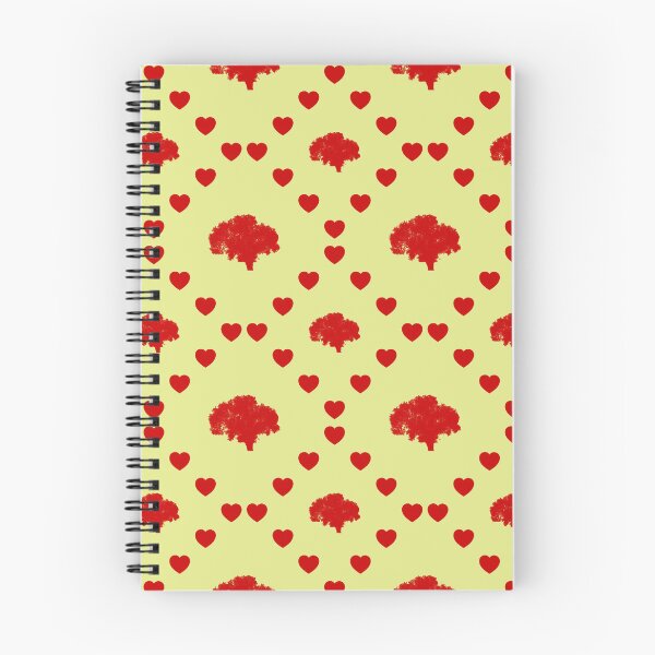 Item preview, Dickstämmiger Baum Nahtloses Herzmuster Arbre au tronc épais Motif de cœur sans couture Thick Trunk Tree Seamless Heart Pattern Albero dal tronco spesso Modello di cuore senza cuciture designed and sold by TheIconSmith.