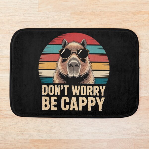 Item preview, Funny Capybara Dont Be Worry Be Capy Capybara Retro Men Boys designed and sold by REDDLINE.