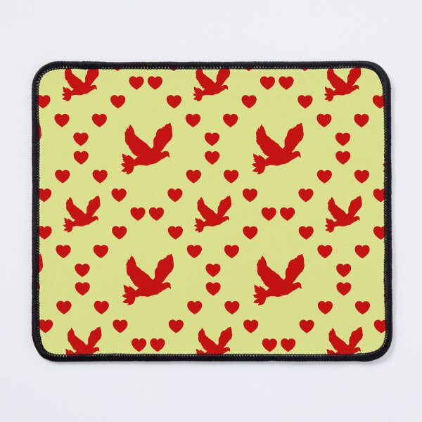 Item preview, Taube von Nahtloses Herzmuster Colombe par le sud dugal Motif de coeur sans couture DoveSeamless Heart Pattern Colomba di Modello di cuore senza cuciture designed and sold by TheIconSmith.