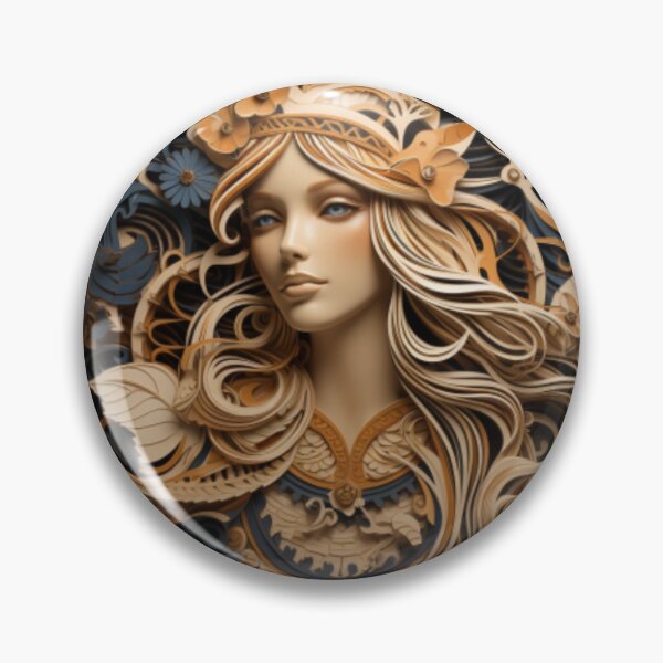 Item preview, Sif The Golden Haired Viking Goddess designed and sold by Becooldesing.