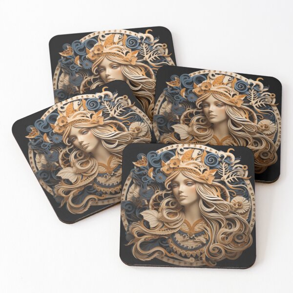 Item preview, Sif The Golden Haired Viking Goddess designed and sold by Becooldesing.