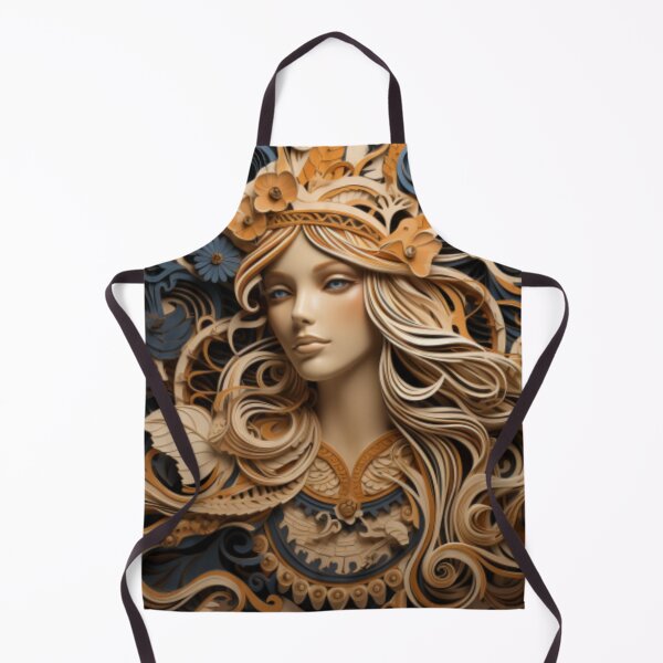 Item preview, Sif The Golden Haired Viking Goddess designed and sold by Becooldesing.