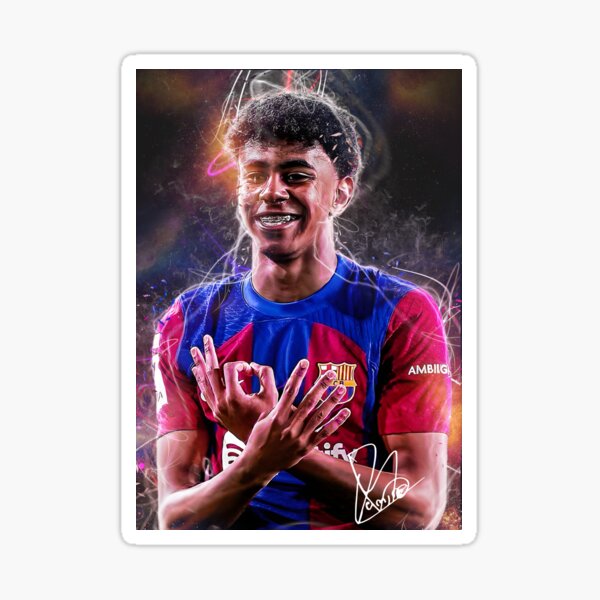 Item preview, Celebración del Barça Lamine Yamal designed and sold by Catvektor.