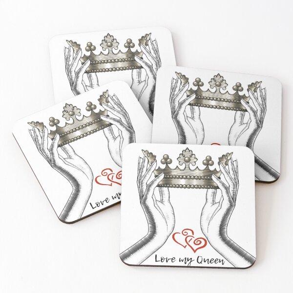 Item preview, Love My Queen Abstract designed and sold by Becooldesing.