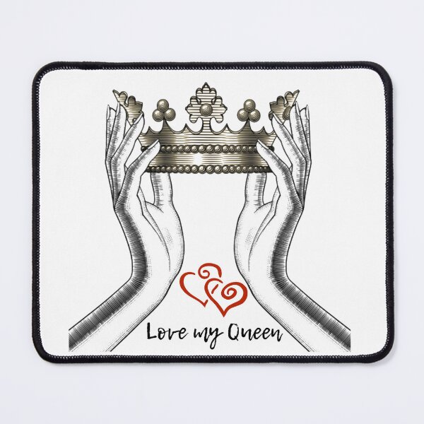 Item preview, Love My Queen Abstract designed and sold by Becooldesing.