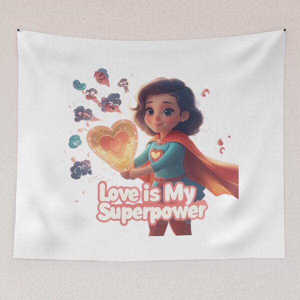 Item preview, Love Is My Superpower – Mother's Day Collection designed and sold by SmartyWonders.