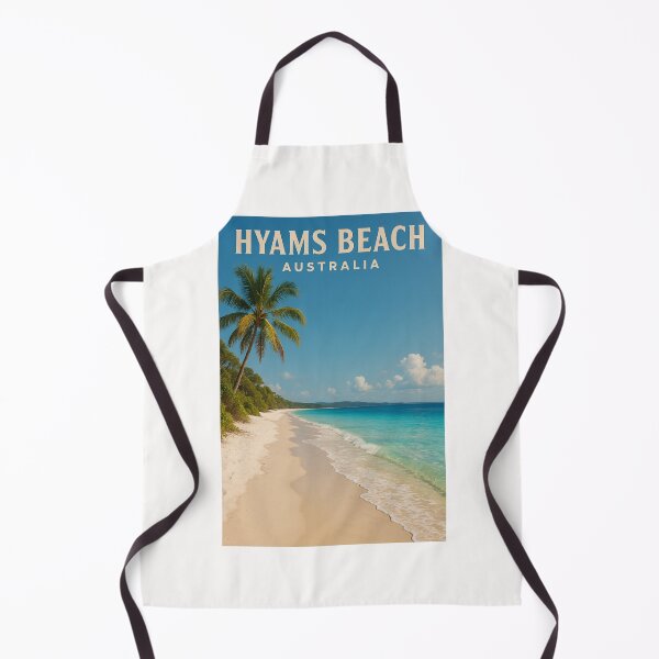 Item preview, Hyams Beach Palm Tree and Azure Horizon designed and sold by Places On Earth.