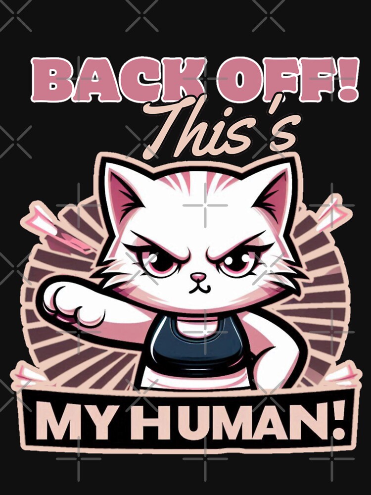 Thumbnail 7 of 7, Classic T-Shirt, Possessive Purr designed and sold by Coollzone.