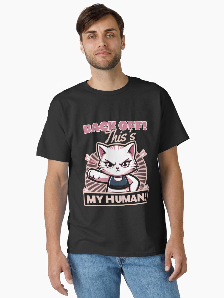 Thumbnail 2 of 7, Classic T-Shirt, Possessive Purr designed and sold by Coollzone.