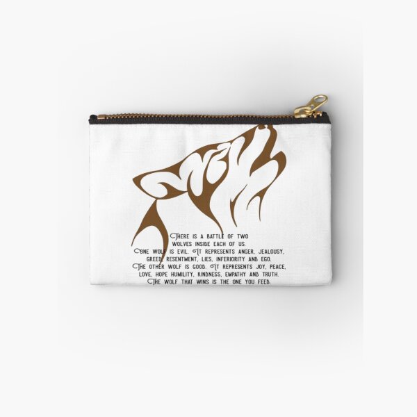 Item preview, There Is A Battle Of Two Wolves Inside Us All designed and sold by Becooldesing.