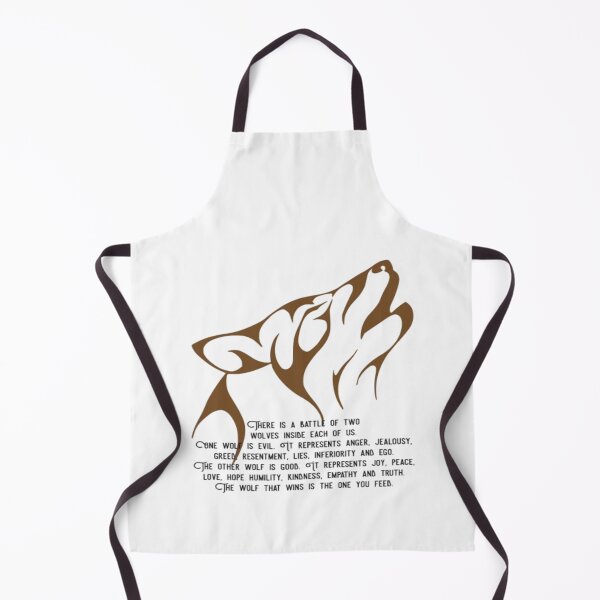 Item preview, There Is A Battle Of Two Wolves Inside Us All designed and sold by Becooldesing.