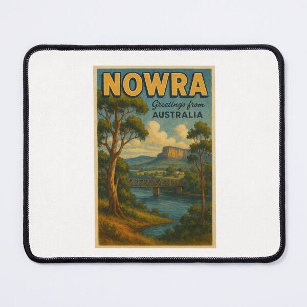 Item preview, Nowra Scenic View – River and Sandstone Plateau designed and sold by Places On Earth.
