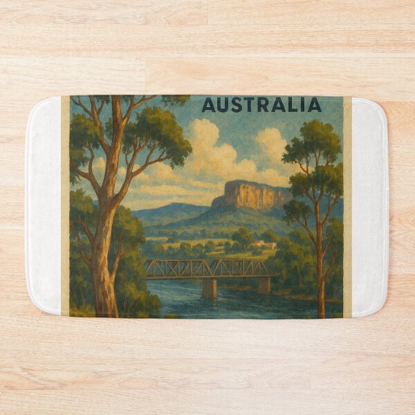 Item preview, Nowra Scenic View – River and Sandstone Plateau designed and sold by Places On Earth.