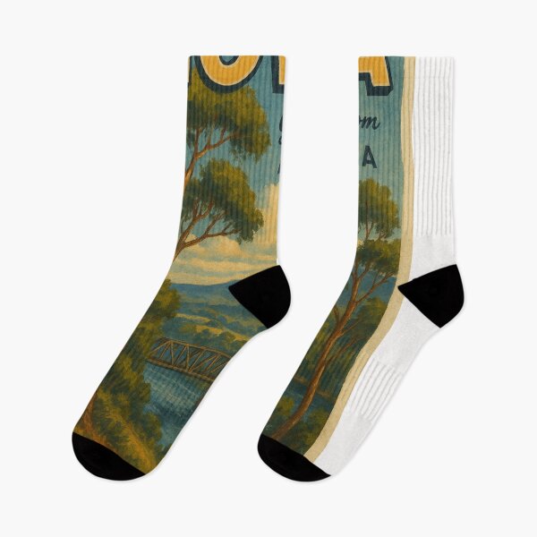 Item preview, Nowra Scenic View – River and Sandstone Plateau designed and sold by Places On Earth.