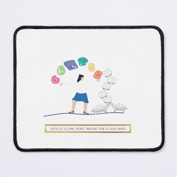 Item preview, Juggle Slow, Don't Break The Glass Ones designed and sold by Make Believe Works.