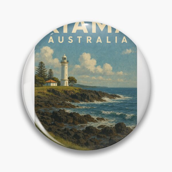 Item preview, Kiama Lighthouse – Clifftop View Over the Sea designed and sold by Places On Earth.