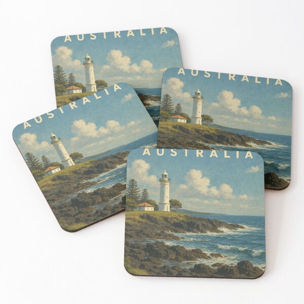 Item preview, Kiama Lighthouse – Clifftop View Over the Sea designed and sold by Places On Earth.