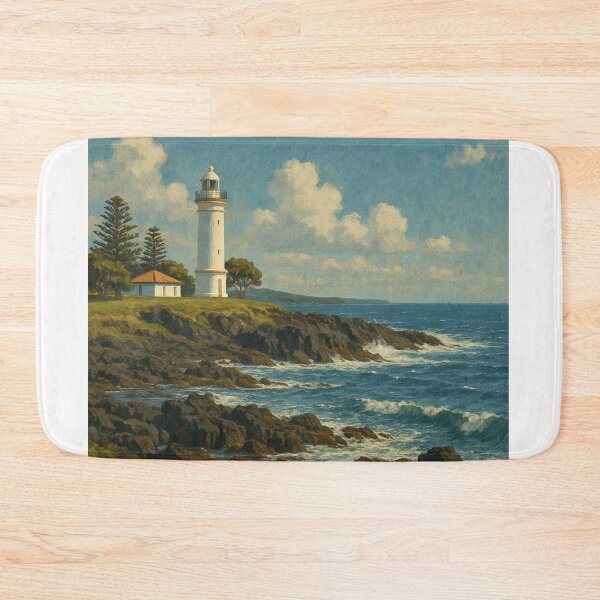 Item preview, Kiama Lighthouse – Clifftop View Over the Sea designed and sold by Places On Earth.