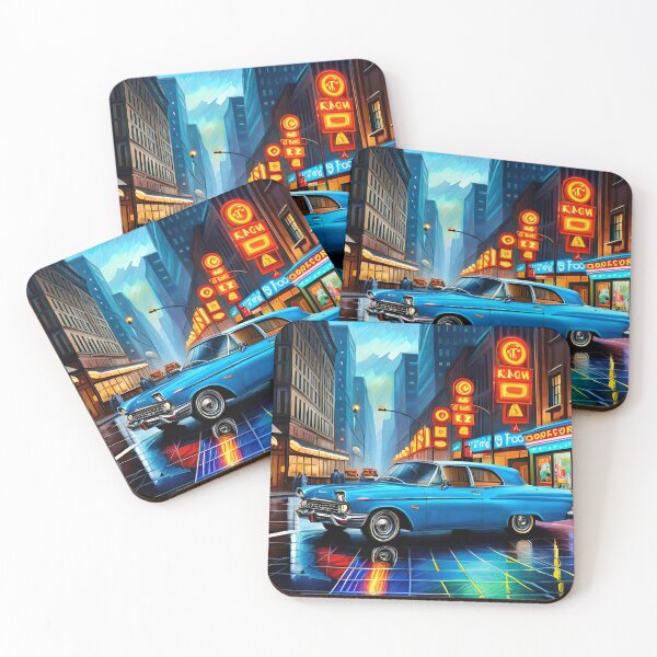 Item preview, 70's Neon Downtown Scenery designed and sold by Becooldesing.