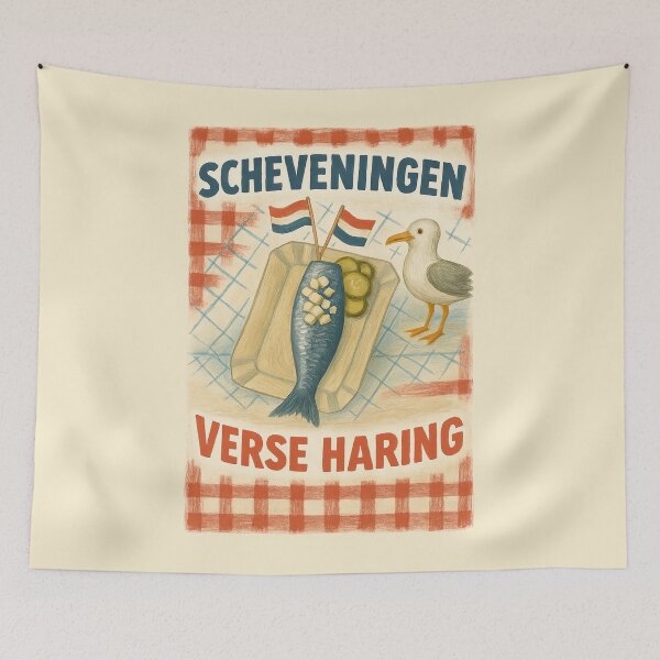 Item preview, Scheveningen Verse Haring designed and sold by RetroPrints.