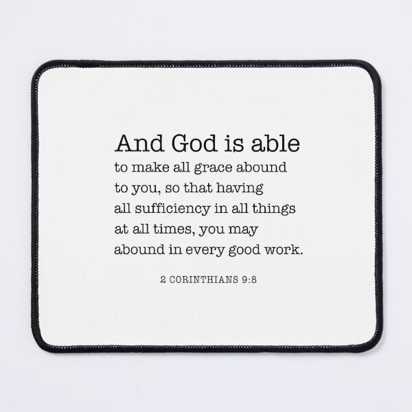 Item preview, 2 CORINTHIANS 9:8 designed and sold by corbrand.