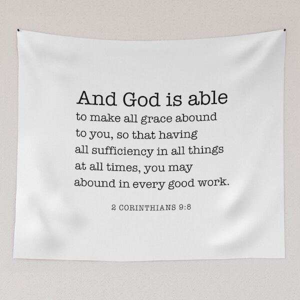 Item preview, 2 CORINTHIANS 9:8 designed and sold by corbrand.