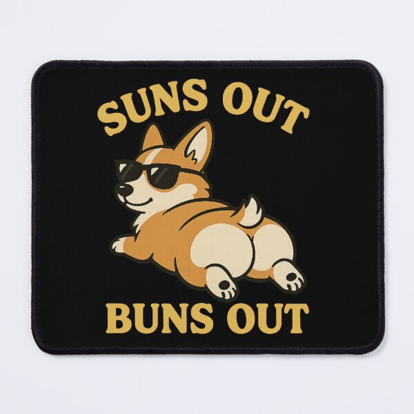 Item preview, Suns Out Buns Out Corgi designed and sold by ContTraders.