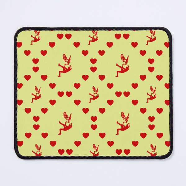 Item preview, Fahrradstunt Mann Nahtloses Herzmuster à bicyclette Motif en forme de cœur sans couture Bicycle Stunt Man Seamless Heart Pattern Uomo con acrobazia in bicicletta Modello di cuore senza cuciture designed and sold by TheIconSmith.