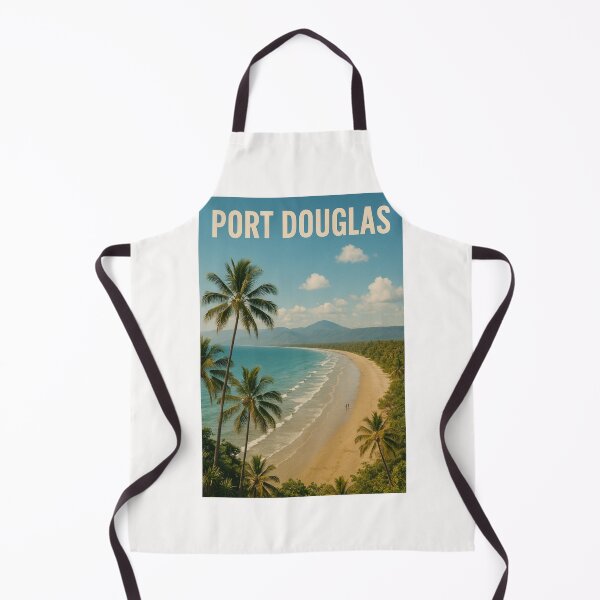 Item preview, Port Douglas Aerial View – Palm Coastline and Coral Sea designed and sold by Places On Earth.