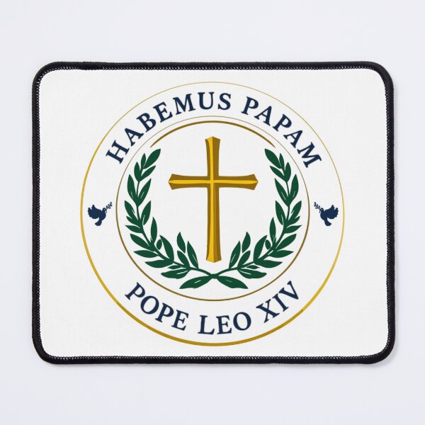Item preview, Pope Leo XIV Emblem – Habemus Papam Design designed and sold by SteadyRolling.