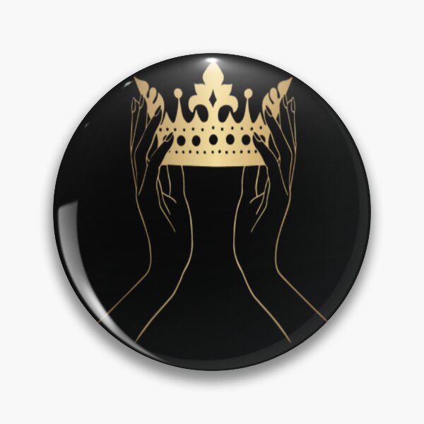 Item preview, Hand Holding A Crown Black designed and sold by Becooldesing.