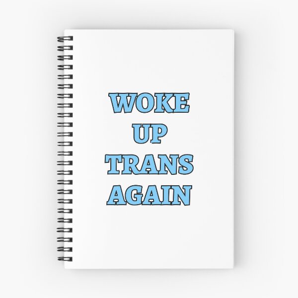 Item preview, Woke up trans again - funny trans humor designed and sold by Inspirationmotivation.