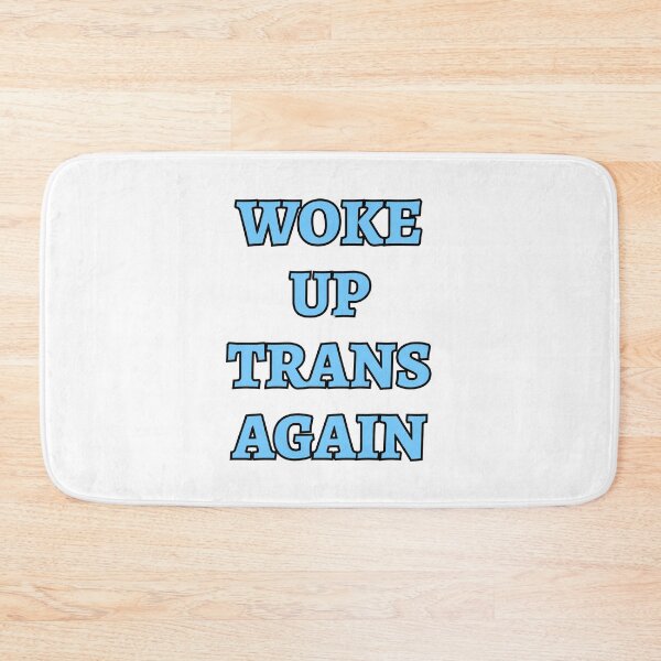 Item preview, Woke up trans again - funny trans humor designed and sold by Inspirationmotivation.