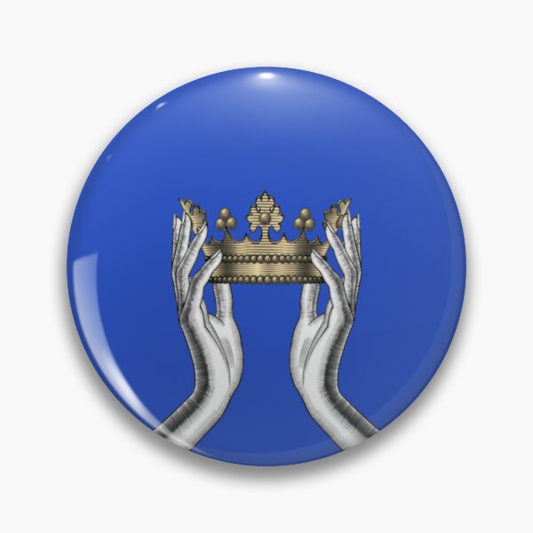 Item preview, Hand Holding A Crown Blue designed and sold by Becooldesing.