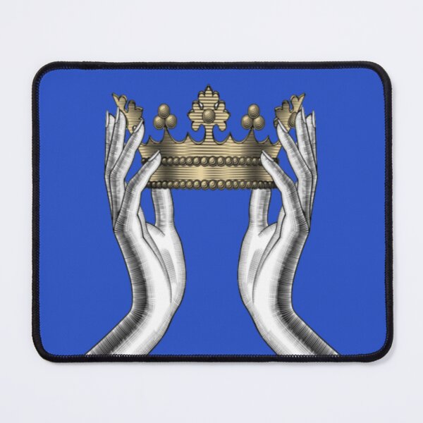 Item preview, Hand Holding A Crown Blue designed and sold by Becooldesing.