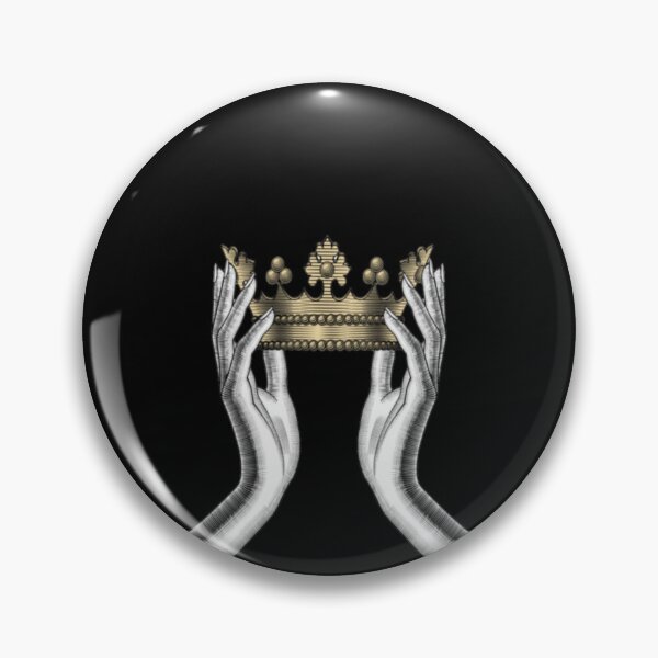 Item preview, Hand Holding A Crown Black designed and sold by Becooldesing.