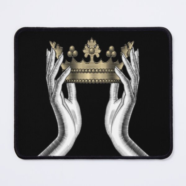 Item preview, Hand Holding A Crown Black designed and sold by Becooldesing.