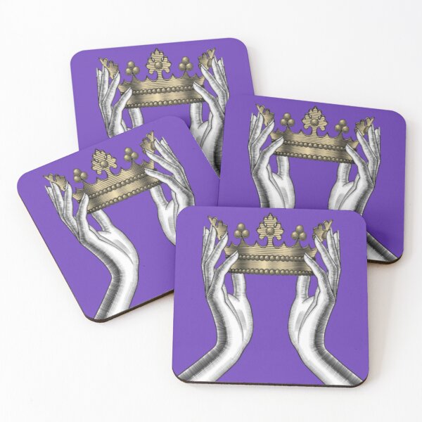 Item preview, Hand Holding A Crown Purple designed and sold by Becooldesing.