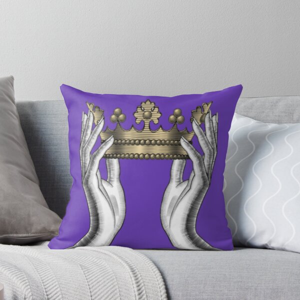 Item preview, Hand Holding A Crown Purple designed and sold by Becooldesing.