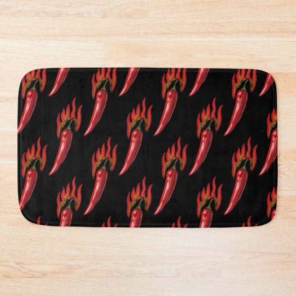 Item preview, Hot Chili Peppers (Version 2 Black) designed and sold by Scarlet Swan.