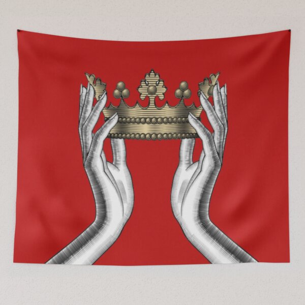 Item preview, Hand Holding A Crown Red designed and sold by Becooldesing.