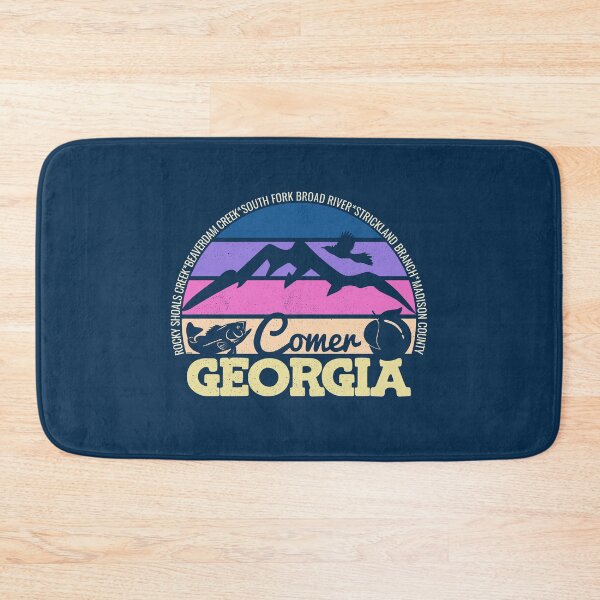 Item preview, Comer Georgia Sunset Retro Vintage Local Pride Logo designed and sold by CRHPOD20.