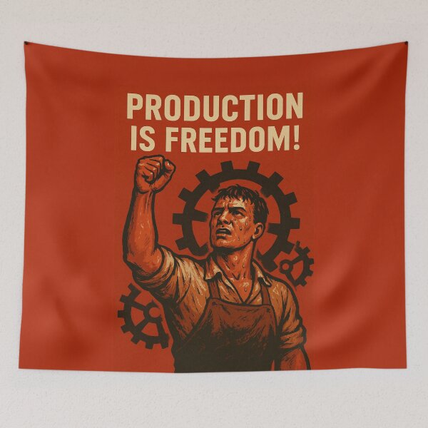 Item preview, Production is Freedom designed and sold by Cuckoo Parrot.
